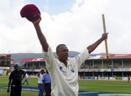 Courtney Walsh was the first bowler to pick 500 Test wickets